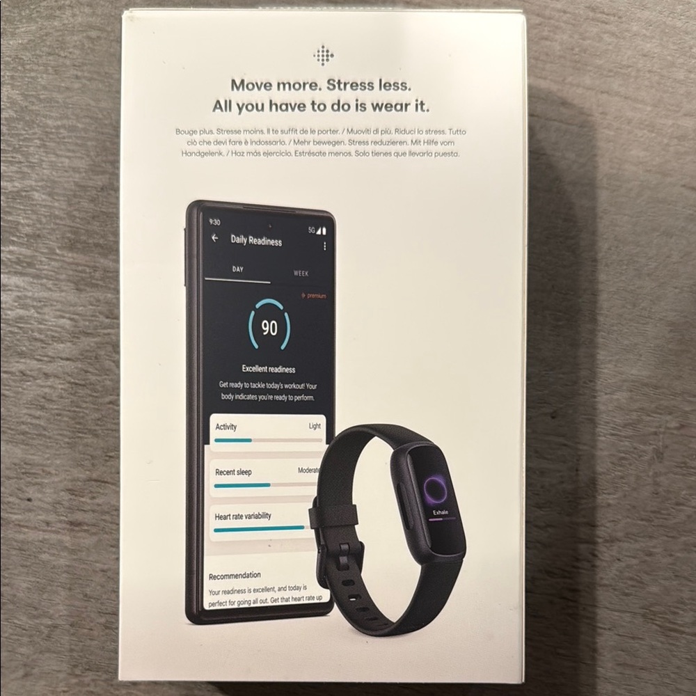 Fitbit Inspire 3 Midnight Black Smartwatch - Picture 3 of 6